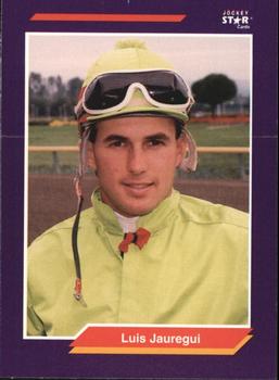 1992 Jockey Star #118 Luis Jauregui Front